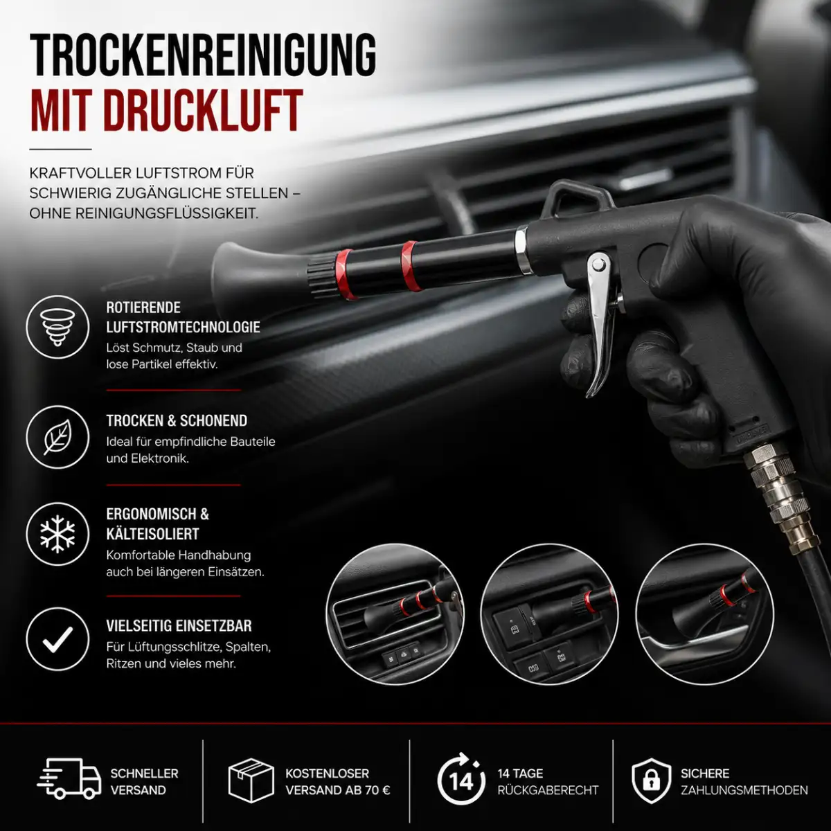 Unikum DL-Trockenreinigungspistole