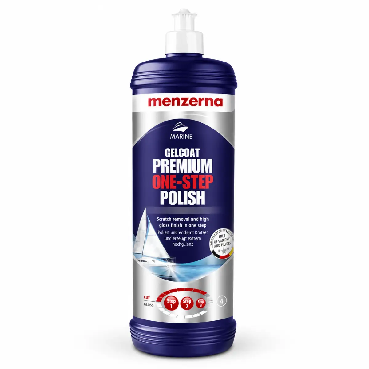 Menzerna Marine Gelcoat Premium One Step Polish 1L
