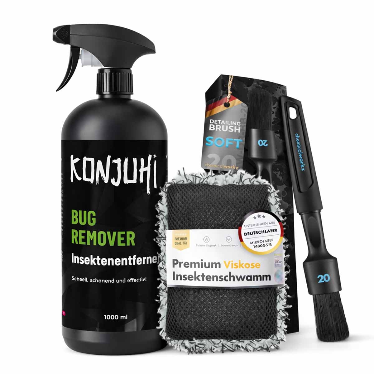 KONJUHI Insektenentferner Set 3-teilig