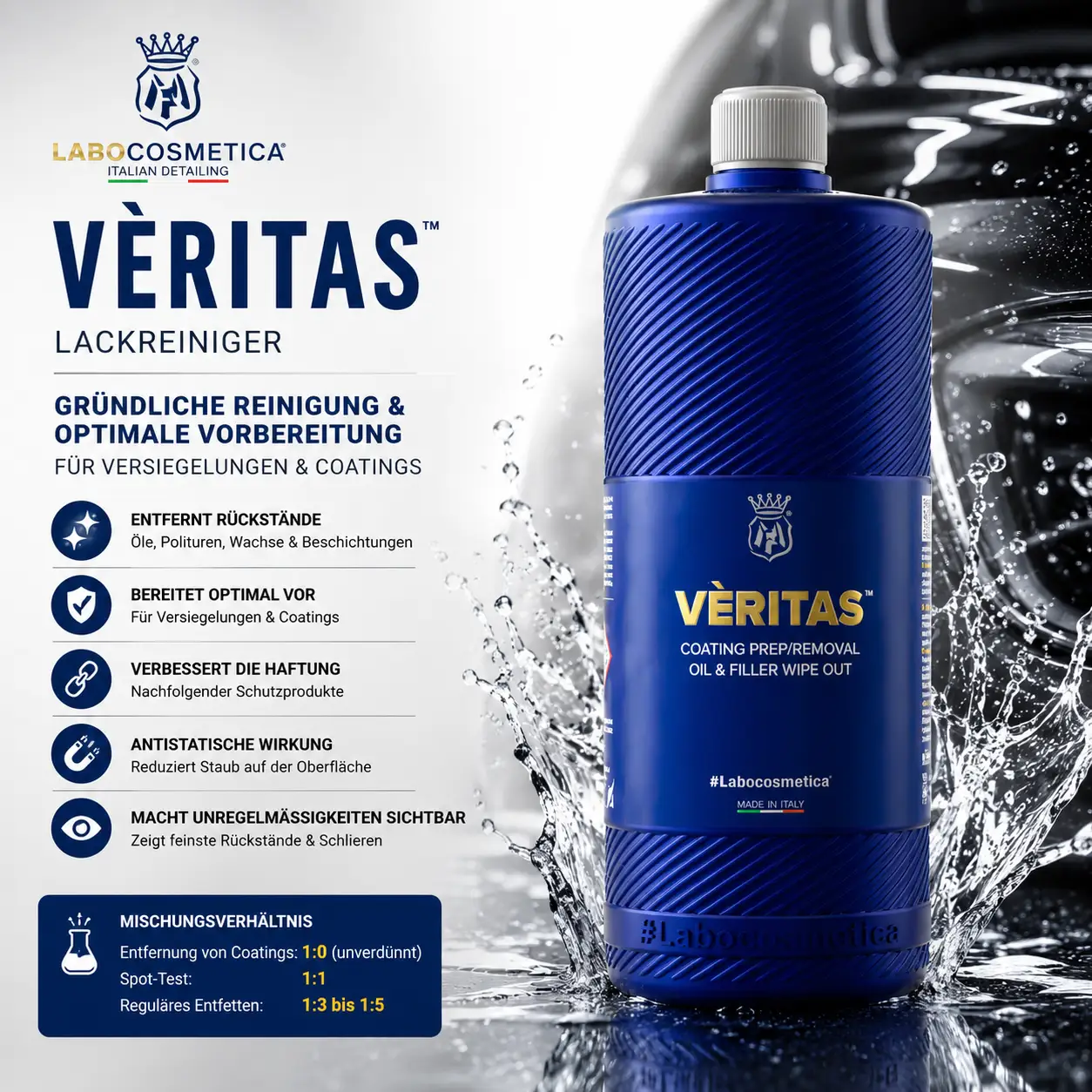 Labocosmetica Vèritas Lackreiniger 1L