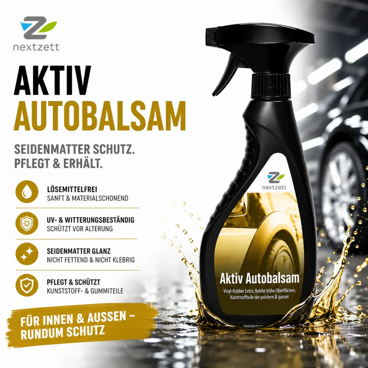 Nextzett Aktiv Autobalsam 500ml