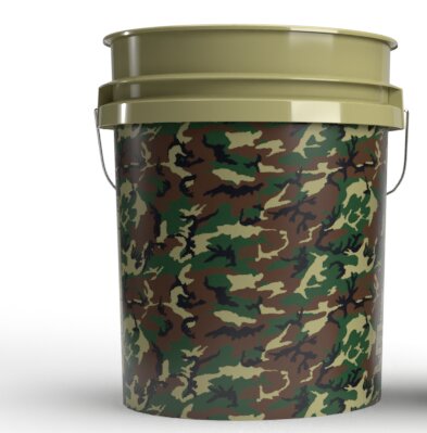 magic-bucket-wascheimer-5-gallonen-camouflage-gruen-2 Magic Bucket Wascheimer 5 Gallonen Camouflage Grün