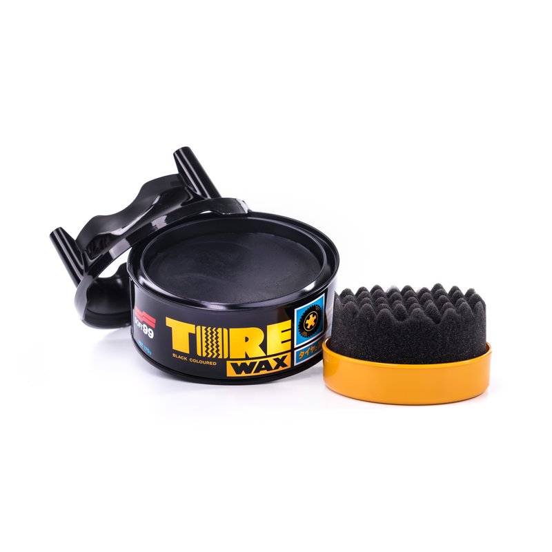 Soft99-Tire-Black-Wax-Reifenwachs-170g Soft99 Tire Black Wax Reifenwachs