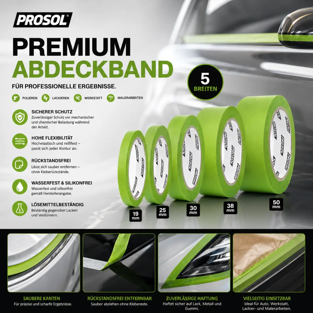 Prosol Premium Abdeckband 30mmx50m
