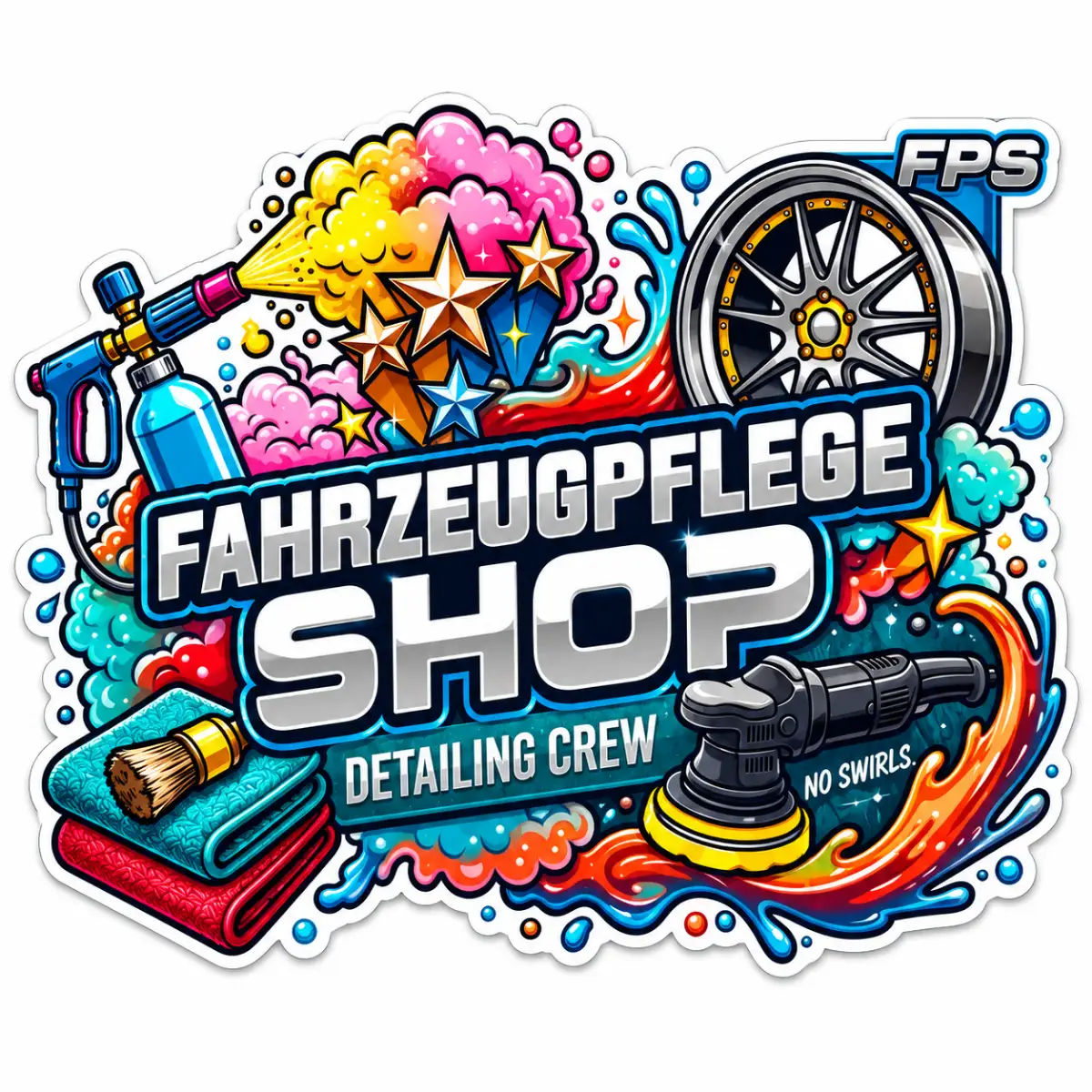 FPS Detailing Crew Sticker