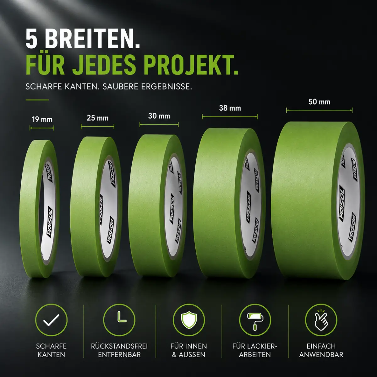 Prosol Premium Abdeckband 30mmx50m