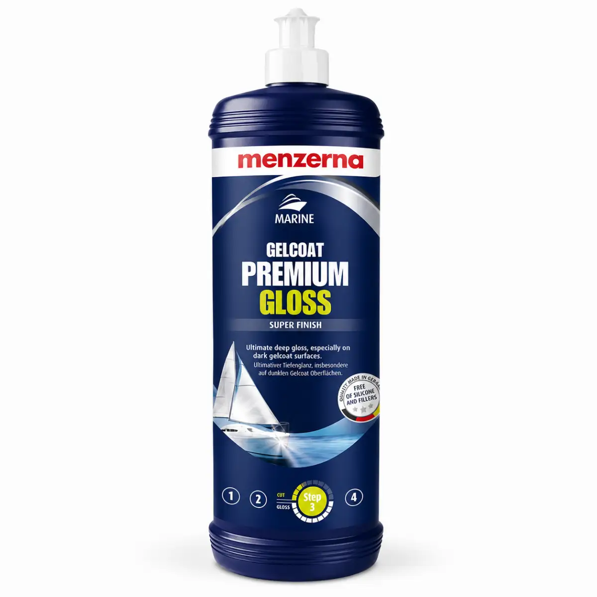 Menzerna Marine Gelcoat Premium Gloss 1L