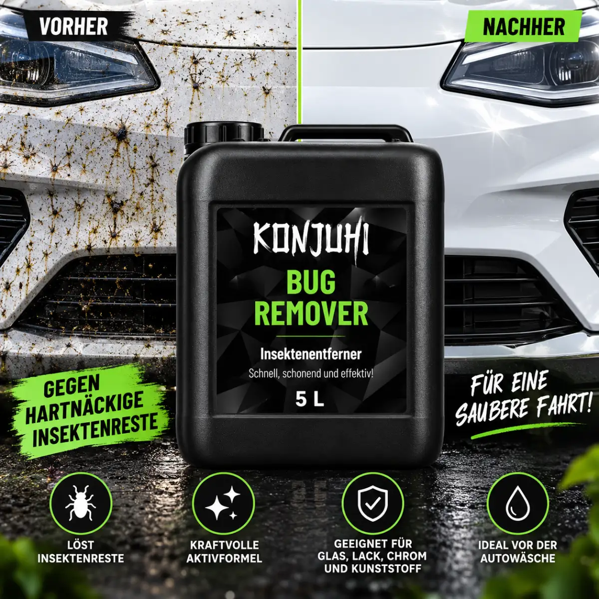KONJUHI Bug Remover Insektenentferner 5L