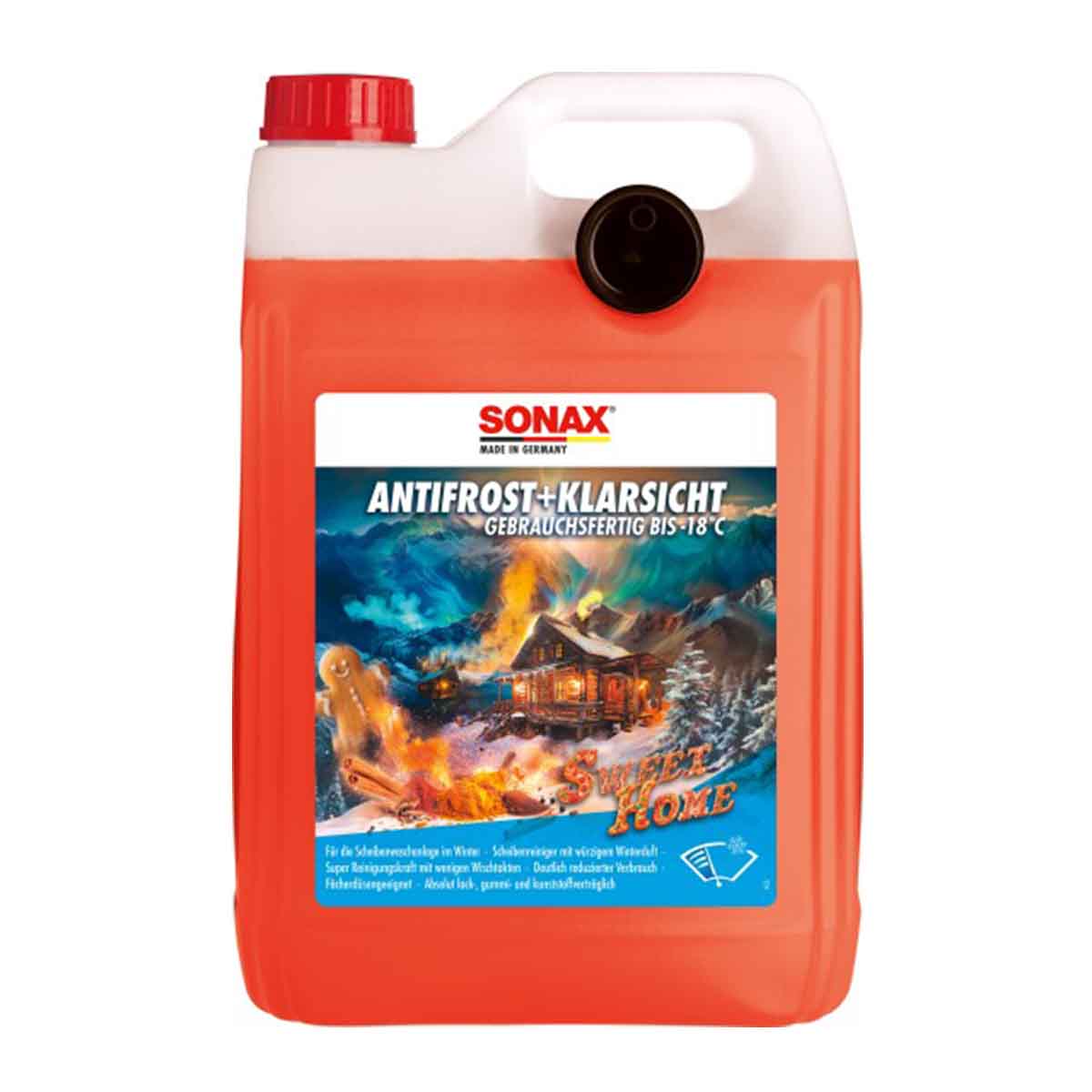 Sonax AntiFrost+KlarSicht bis -18 °C Sweet Home 5L Sonax AntiFrost+KlarSicht bis -18 °C Sweet Home 5L