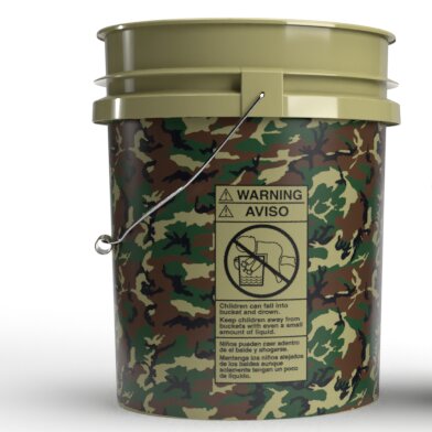 magic-bucket-wascheimer-5-gallonen-camouflage-gruen-3 Magic Bucket Wascheimer 5 Gallonen Camouflage Grün