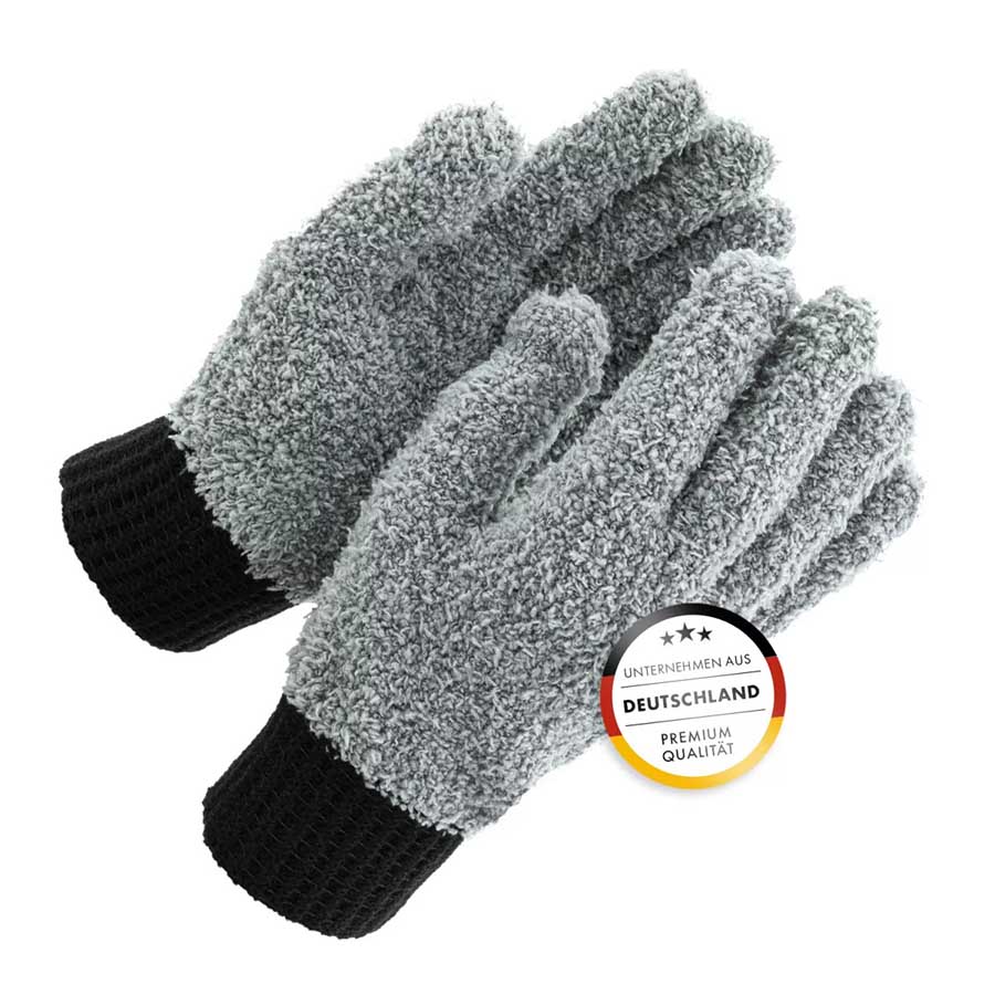 ChemicalWorkz Allrounder Microfiber Mitt Grau Handschuh (1 Paar)