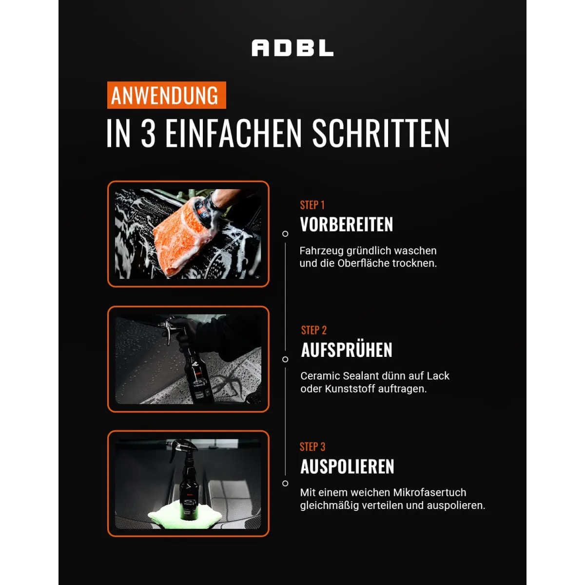 ADBL Ceramic Sealant Sprühversiegelung 1L
