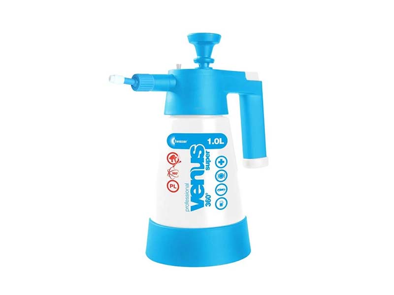Kwazar-Venus-pro-Pumpsprueher-1-Liter-blau Kwazar Venus Super PRO+ 360 Grad VITON Pumpsprüher 1 Liter