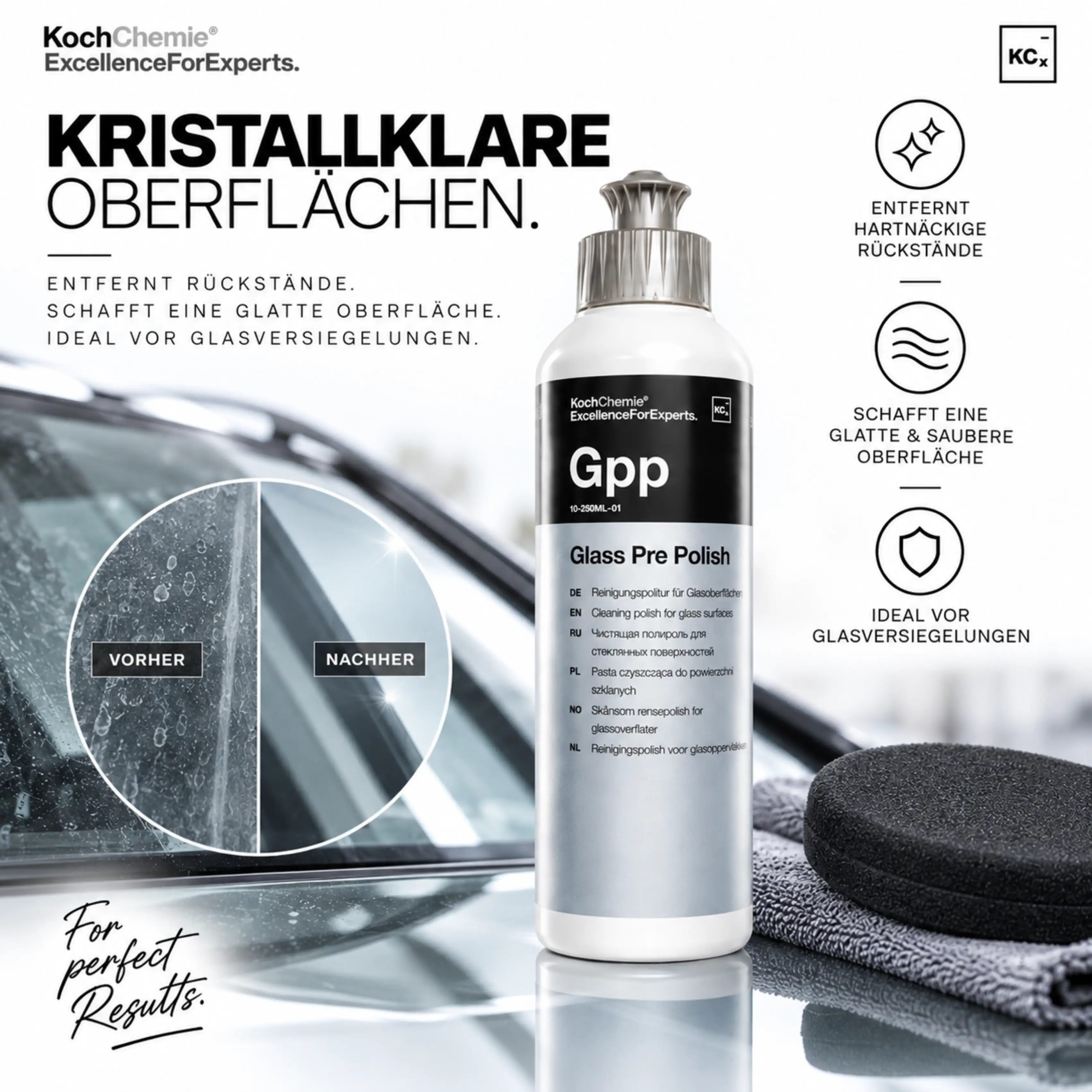 Koch Chemie Glass PrePolish Glaspolitur 250ml