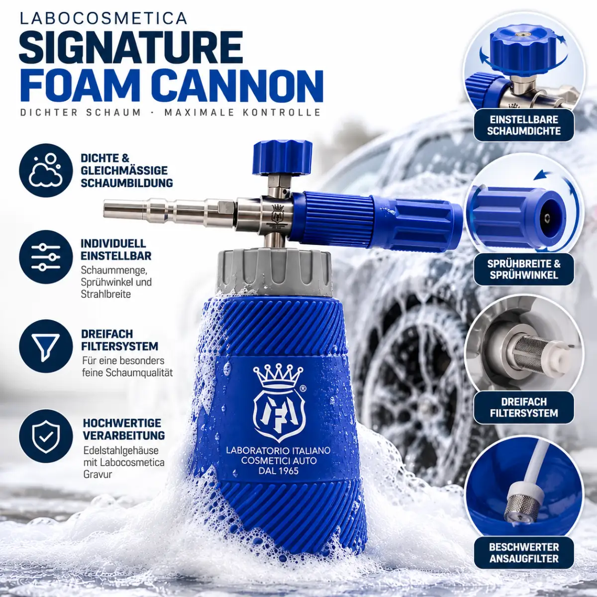 Labocosmetica Signature Foam Cannon Schumlanze 1L