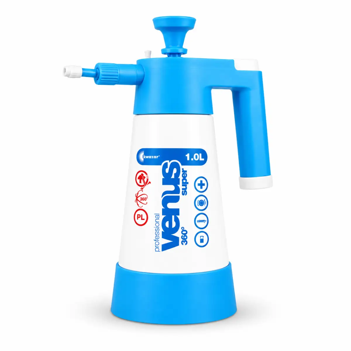 Kwazar Venus Super PRO+ 360 Grad VITON Pumpsprüher 1 Liter