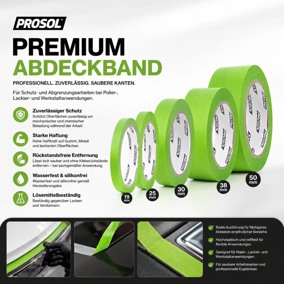 Prosol Premium Abdeckband 30mmx50m